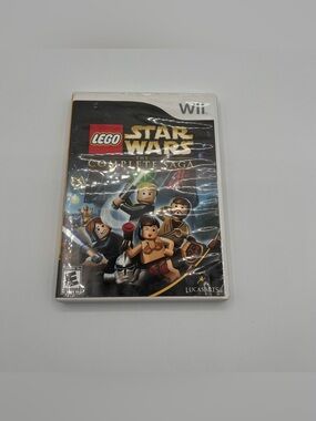 NINTENDO Wii Lego Starwars The Complete Saga Complete in Box READ DESC